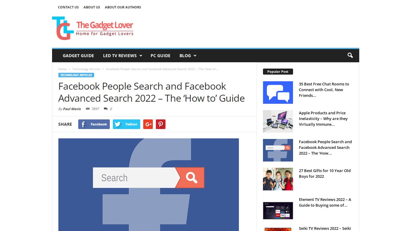 Facebook People Search and Facebook Advanced Search 2021 ...